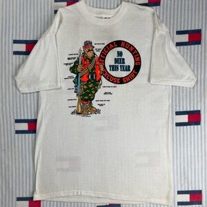 Vintage Deer Hunting Humor Graphic short sleeve tee shirt